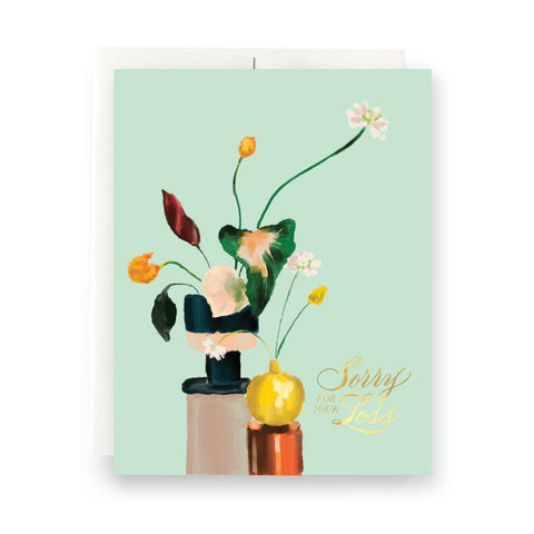 Sorry For Your Loss Sympathy Card