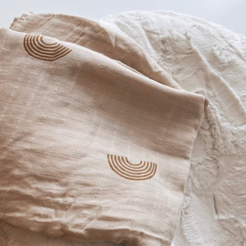 Harper and Jade Bamboo Muslin Swaddle Blankets