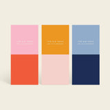 Colorblock Notepads-Set of 3