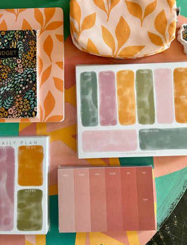 Paint Swatch Weekly Planners