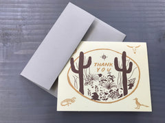 Thank You Cactus Card